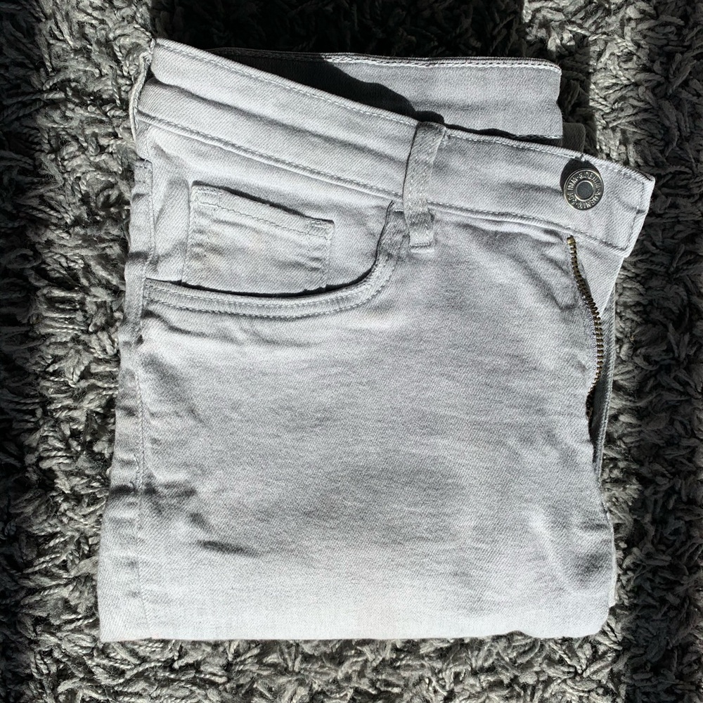cute grey jeans
